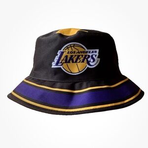 Los Angeles Lakers Nylon Lake Show Bucket Hat